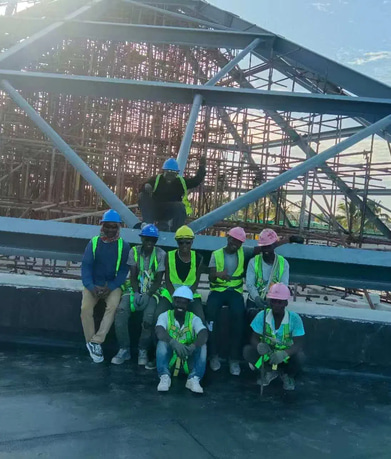 steel structure construction